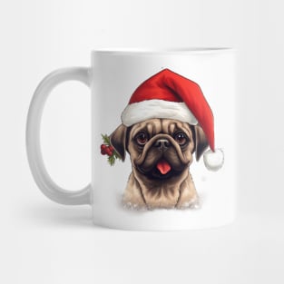 pug Christmas Mug